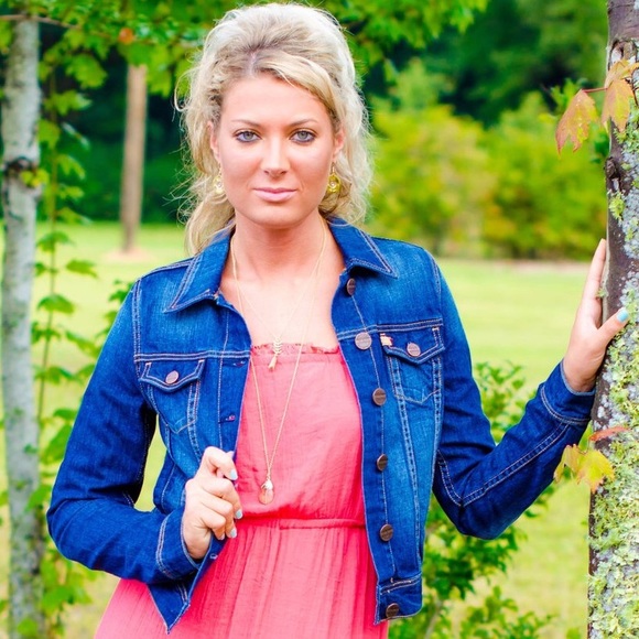 NWT: Perfect Denim Jacket, S - Picture 1 of 2